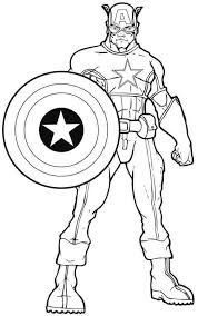 Download this coloring page/print this coloring page. Captain America Coloring Pages For Boys Coloring And Drawing