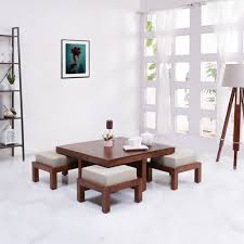 Skempton counter height dining room table and bar stools. Dining Room Furniture On Rent In Pune Rent Now Rentomojo