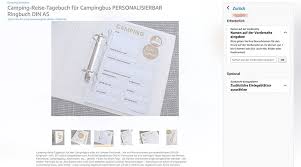 Effektiv super einfach kann man das auf tumblr erstellen, zb so wie hier beschrieben. Camping Reisetagebuch Logbuch Mit Eigenem Namen Camping Royal