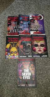 The silver eyes by scott cawthon, the twisted ones by scott cawthon, the fourth closet by free delivery on your first order shipped by amazon. An Update On My Fnaf Books Collection Just Received My 1 35 A M Ans Tse Graphic Novel Fivenightsatfreddys