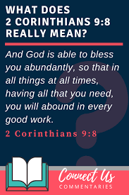 Full color (pdf) coloring page (pdf) posted by unknown at 8:18 am. 2 Corinthians 9 8 Meaning Of And God Is Able To Bless You Abundantly Connectus