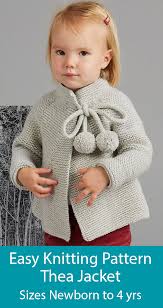 3 piece sweater set archived Garter Stitch Little One Knitting Patterns In The Loop Knitting