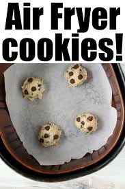 Our favorite 8 air fryer recipes. Best Air Fryer Cookies Ninja Foodi Chocolate Chip Cookies