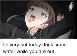 Spawned by a gif circulated in ironic communities in august 2019, the meme saw viral spread in the following months. S So Hot Anime Meme On Me Me
