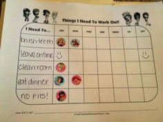 32 Best Kiddo Reward Stuff Images Behaviour Chart