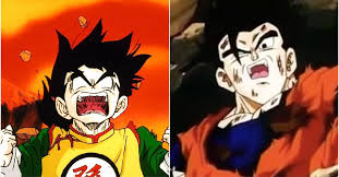 It was a red hat with a dragon ball that had four stars on it. Dragon Ball 10 Big Ways Gohan Changed From His First Episode To Now