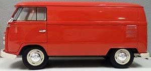 Vw bus t1 1963 brandweer. Vw T1 Bus 1963 Panel Van Red Hobbysearch Diecast Car Store