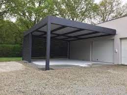 Epingle Par Ales Sur Devanture Maison Abri De Voiture Moderne Abris De Jardin Design Construire Une Pergola