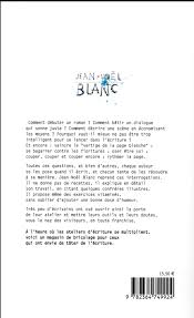 Il vous reste 34.73% de cet article à lire. Dans L Atelier De L Ecriture On N Apprend Pas A Nager Par Correspondance Jean Noel Blanc Thierry Magnier Grand Format La Libreria Paris