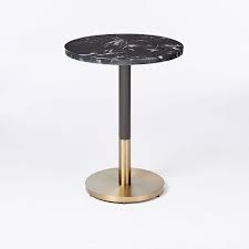 White Marble Round Bistro Table Branch Base In 2020 Bistro Table Round Marble Dining Table Round Dining Table Small