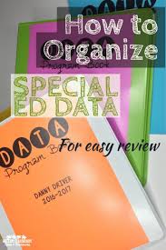 How To Organize Special Education Data For Easy Review Special Education Data Special Education Resource Classroom