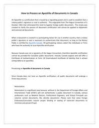 Used in support of a visitor's visa to canada. Apostille Of Documents In Canada By John Alter Issuu