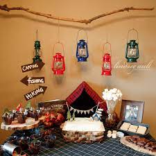 Outdoor spaces usually have tons of organic shapes — think vines, leaves, stone. Boy Birthday Decoration Outdoor Novocom Top