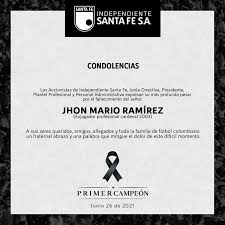 Jugó también en el dim, cali, tolima, quindío, bucaramanga, santa fe, chicó y pereira. Pi Lw6uumphx8m