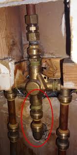 Unscrew the faucet from a threaded adapter with a pipe wrench. Securing A Wiggly Bath Spout And Pipe Doityourself Com Community Forums