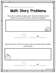 Addition And Subtraction Word Problems 1st Grade Word Problems Within 20 Word Problems Addition Worksheets First Grade First Grade Words