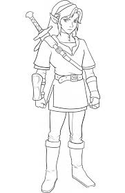 Free Printable Zelda Coloring Pages For Kids Cartoon Coloring Pages Halloween Coloring Pages Coloring Books