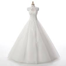 Find great deals on ebay for wedding dresses cap sleeves size 12. Noble Cap Sleeve High Neck Ball Gown Wedding Dresses Tulle White Wedding Dresses With Lace Appliques Open Back Floor Length Bridal Gowns 00022537 Millybridal Online Store Powered By Storenvy