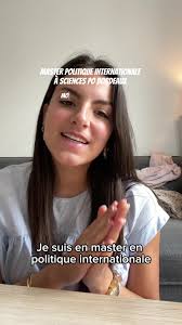 Regrets, débouchés, diplomatie, sélection… je réponds à vos questions sur  mon master !! #sciencespo #sciencespobordeaux #relationsinternationales  #diplomatie #diplomacy #un #onu #orientation #iep