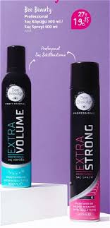 bee beauty professional sac kopugu 300 ml sac spreyi 400 ml indirimde market