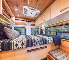 We considered using some free options with flooring materials left over from some previous metal van wall cabinets. Van Cabinets Tables Storage Options Bearfoot Theory