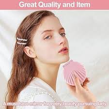 Amazon.com: Shell Travel Mirror with Lights and 10x