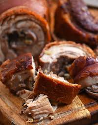 Pork Belly Lechon Roll Recipe Pork Belly Lechon Recipe Food