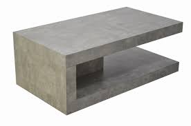 This is an excellent diy concrete project for beginners and the more experienced alike. Luca Collection Rect Coffee Table Light Concrete Finish Valuemark Furniture