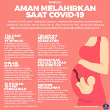Melahirkan adalah peristiwa yang sangat emosional dan sebagian besar tidak terkendali. Aman Melahirkan Saat Covid 19 Grafis Tempo Co