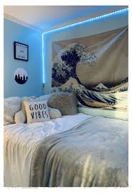 You can get the baddie aesthetic grunge aesthetic led lights aesthetic room here. Surfer Bedroom Ideas Led Lights And Tapestry Bedroom Aesthetic Surfer Bedroom Ideas Surf Shac Cool Dorm Rooms Ocean Room Decor Room Inspiration Bedroom