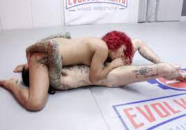 Daisy Ducati and Ruckus 3 Mixed Wrestling