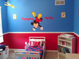 Large abstract mickey artwork original mickey oil painting street art modern paintings on canvas mickey wall painting for living room trendgallery. Pin By Jodi Guilfu On Mommy Fun Mickey Mouse Room Kids Bedroom Boys Toddler Mickey Mouse Bedroom Toddler