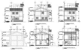 4 bedrooms 3 storey residence autocad plan architectural plans with measurements of a three level residence with four bedrooms and interior autocad blocks for free 4 bedrooms 3 storey residence autocad plan, 1105211 House Plan Elevation Section In 2021 House Plans Mansion House Plans Architectural House Plans
