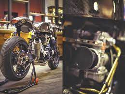 honda cb 750 rc42 cafe racer oficina classic and custom バイク 単車