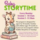 Baby Storytime Session 1 with Ms. Becky