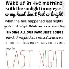 The Vamps Lyrics Last Night Lyrics The Vamps Songs Lyrics To Live By Nights Lyrics