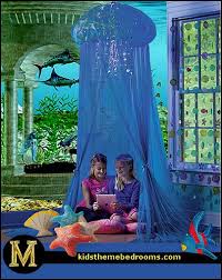 Undersea theme decor girls mermaid bedrooms. Decorating Theme Bedrooms Maries Manor Underwater Bedroom Ideas Mermaid Bedroom Decor Under The Sea Theme Bedrooms Mermaid Theme Bedrooms Underwater Bedroom Decor Clamshell Bed Sea