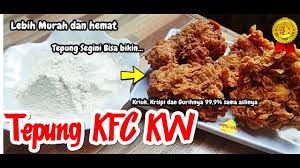 Wow Banget Bikin Tepung Kfc Kw Dengan Bahan Murah Ini Hasilnya Diluar Dugaan Youtube