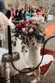 Julia Rene Diamantene Hochzeit Trauung Blumenschmuck
