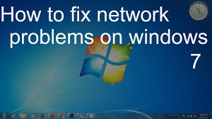 How To Fix Network Problems On Windows 7 Windows Hacking Computer Problem