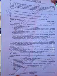 Subiecte si bareme anatomie si biologie. Variante Bac Biologie Anatomie Rezolvate