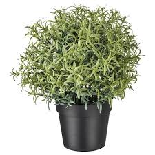 Satsumas Bamboo White Plant Stand With 5 Plant Pots Ikea In 2020 Artificial Potted Plants Artificial Plants Plastic Plants