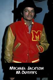 Bad Tour Michael Jackson Thriller Bomber M Red Leather Jacket In 2020 Celebrity Outfits Artist Outfit Leather Jacket