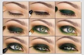 green eye makeup tutorial by anita