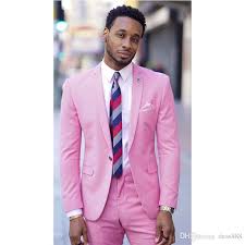 Free shipping by amazon +6. 2021 New Style Pink Colorful Men Suit Casual Slim Fit Party Custom Blazer Men Groom Tuxedo Men Suits Jacket Pants M347 From Dess888 61 22 Dhgate Com