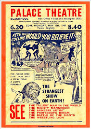 Palace Theatre Blackpool Would You Believe It 1949 A Beautiful A4 Glossy Vintage Theatre Poster Art Print Free Shipping