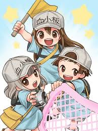 The science behind cells at work!!. Platelets Hataraku Saibou Cells At Work Cr Yiyunyi Anime Chibi Kawaii Anime
