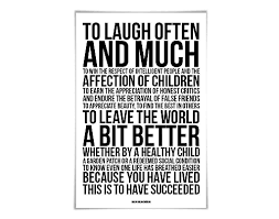 To laugh often and much, emerson quote, inspirational wall art, therapist office decor, minimalist art, printable artwork, black and white price: Amazon Com Ralph Waldo Emerson Quote Art Print 60 Colours 2 Sizes To Laugh Often Graduation Gift Success Motivational Poster Handmade