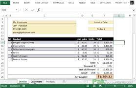 Second to the full names of the clients. Free Excel Invoice Template V1 0 With Customer And Product List Unlocked Download Ready Pakaccountants Com