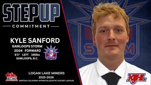 Storm's Sanford commits to BCIHL's Logan Lake